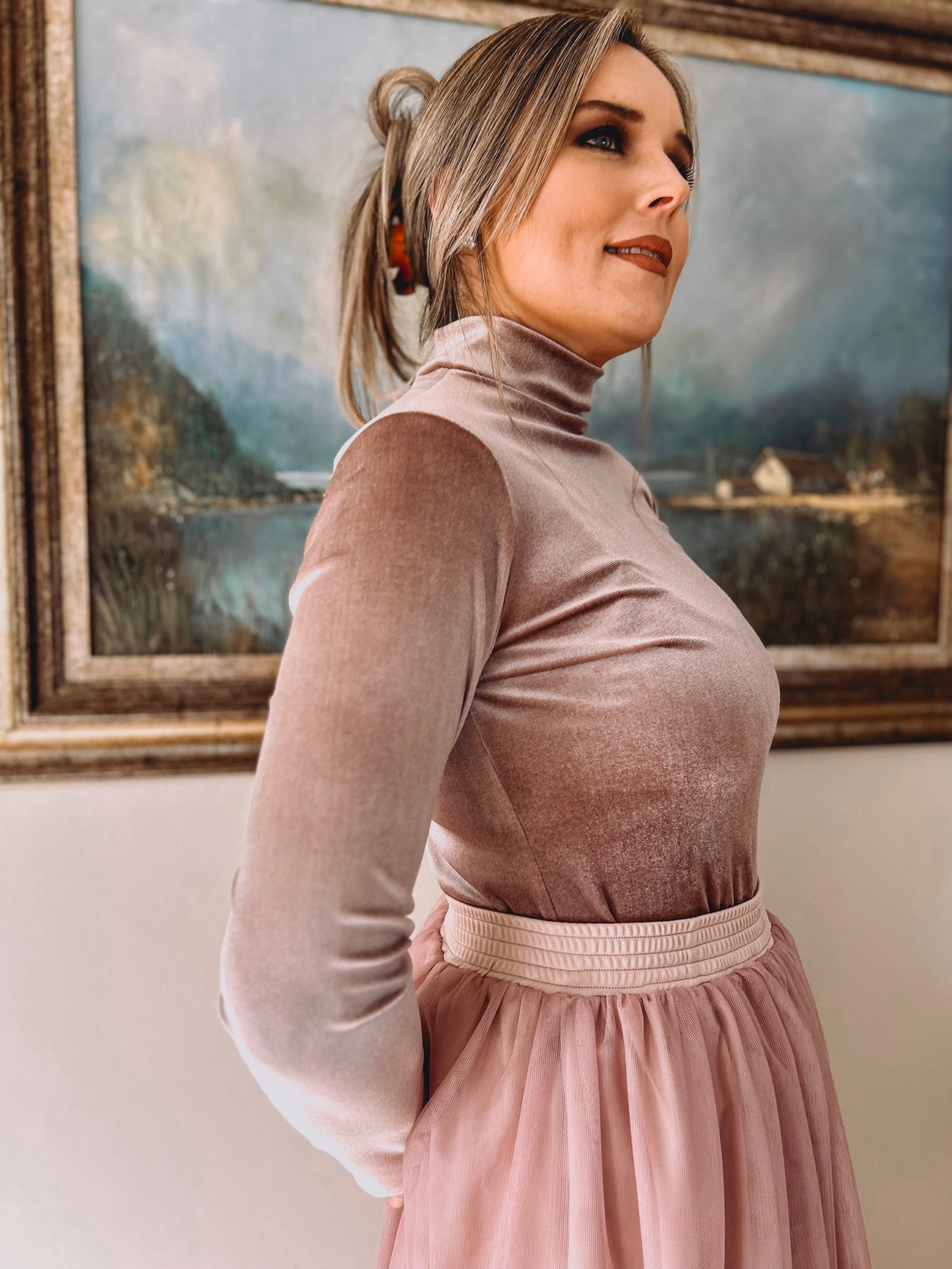 Ballet Soiree - Womens Velvet Top (various colour options)