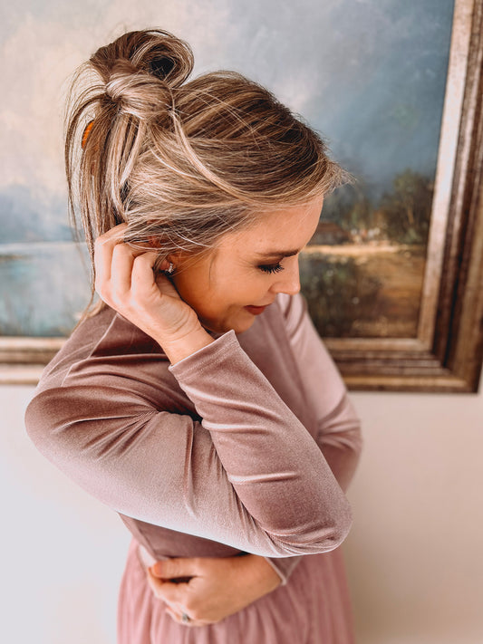 Ballet Soiree - Womens Velvet Top (various colour options)