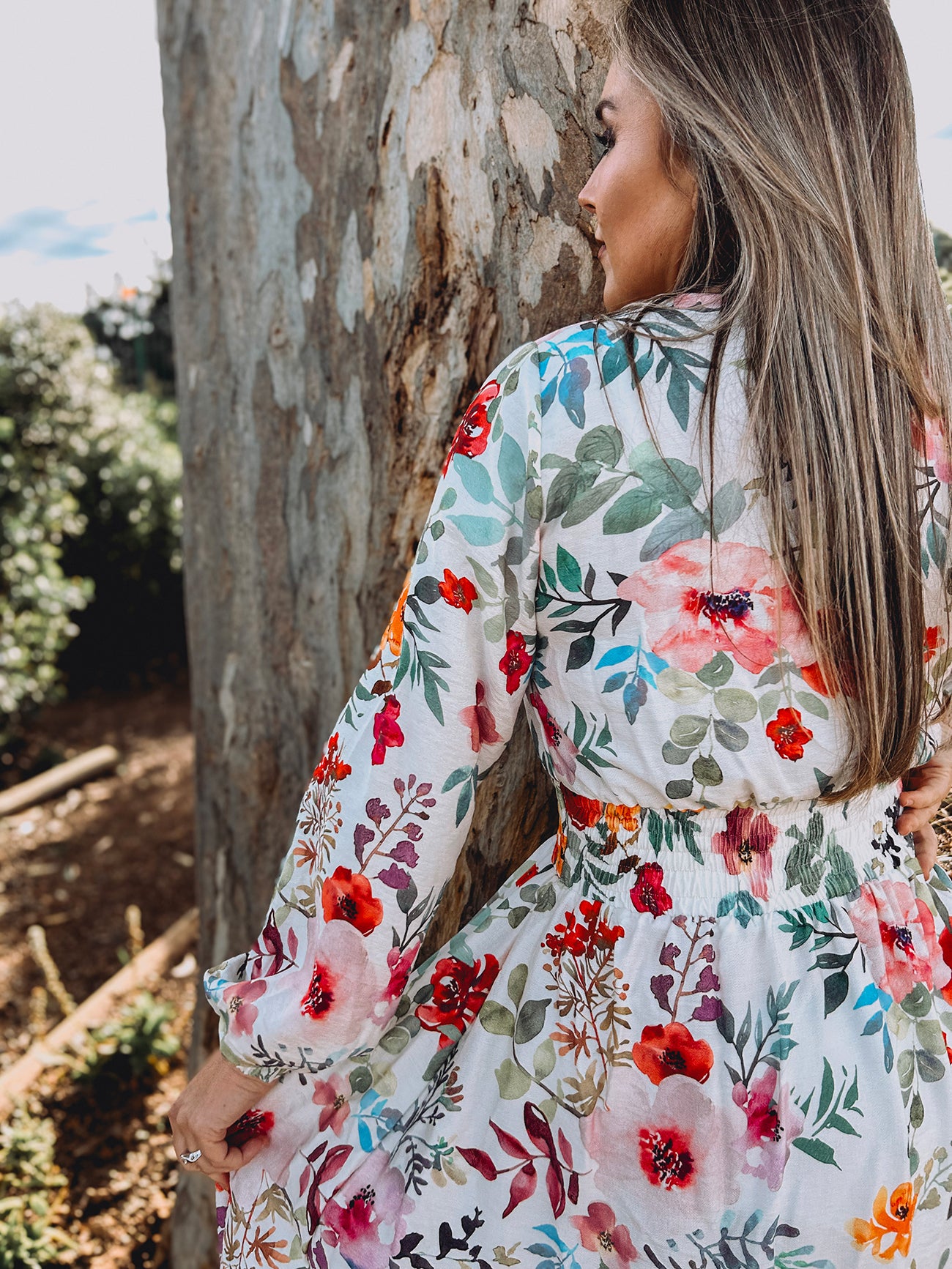 Womens Long Sleeve Maxi Tier Dress - The Daughter's Hymn (limited edition)