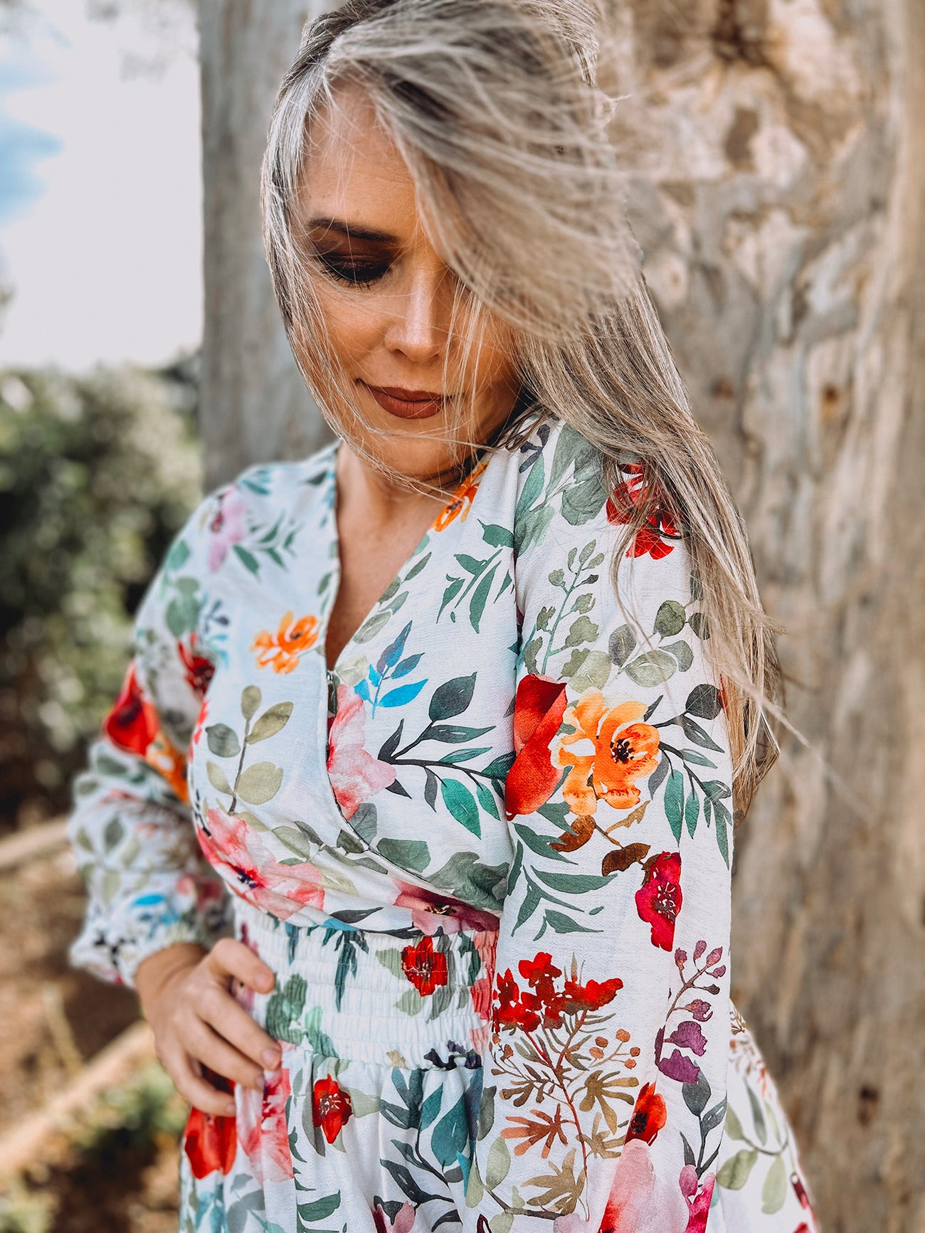 Womens Long Sleeve Maxi Tier Dress - The Daughter's Hymn (limited edition)
