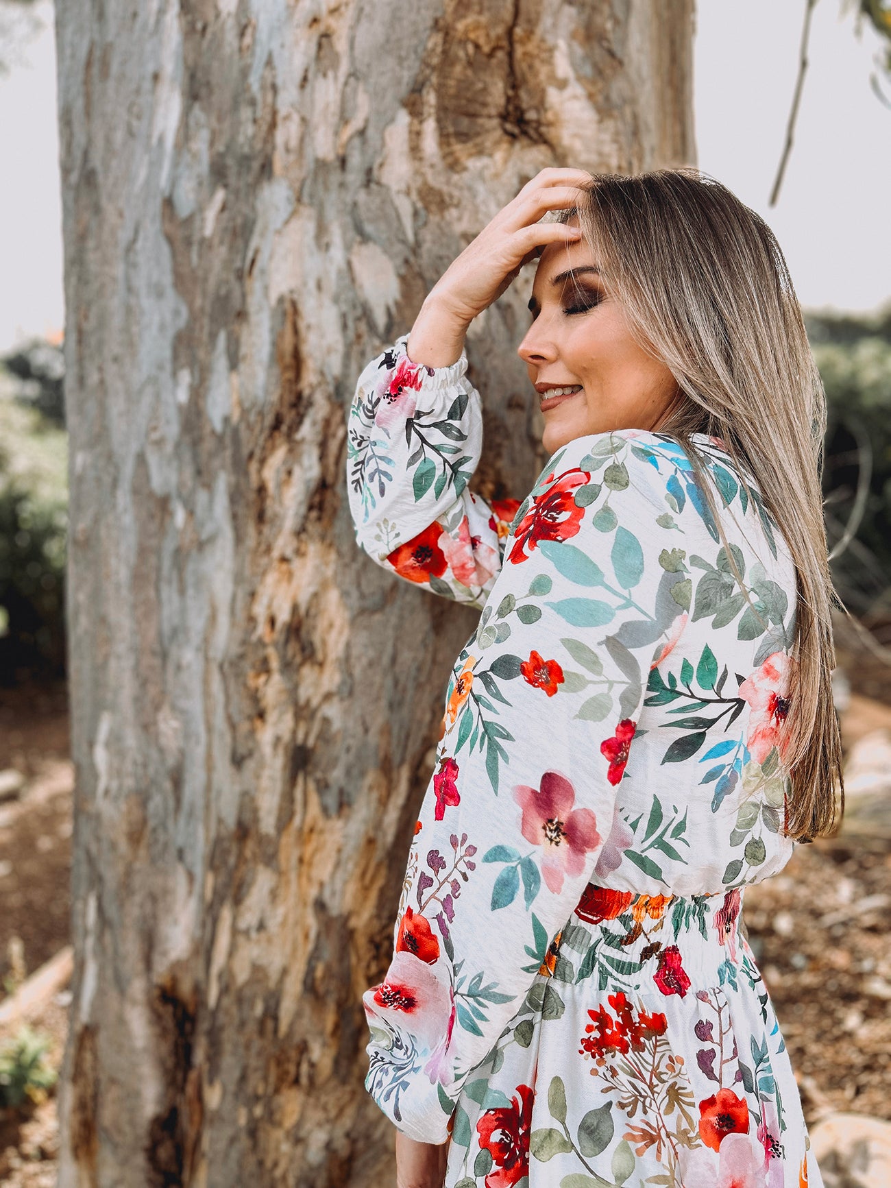 Womens Long Sleeve Maxi Tier Dress - The Daughter's Hymn (limited edition)