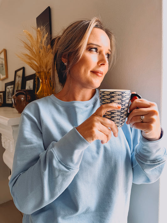 Womens Fleece Sweetpak - Powder Blue (sold as a set)