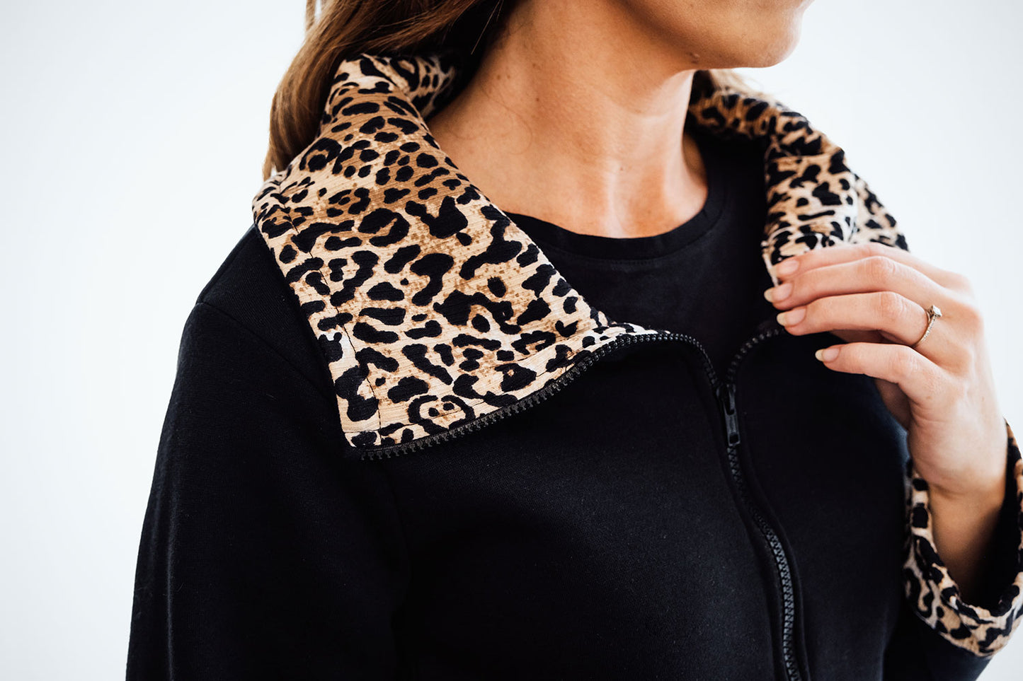 Leopard Print Tracksuit (sold as a set) LEAD TIME 7 working days