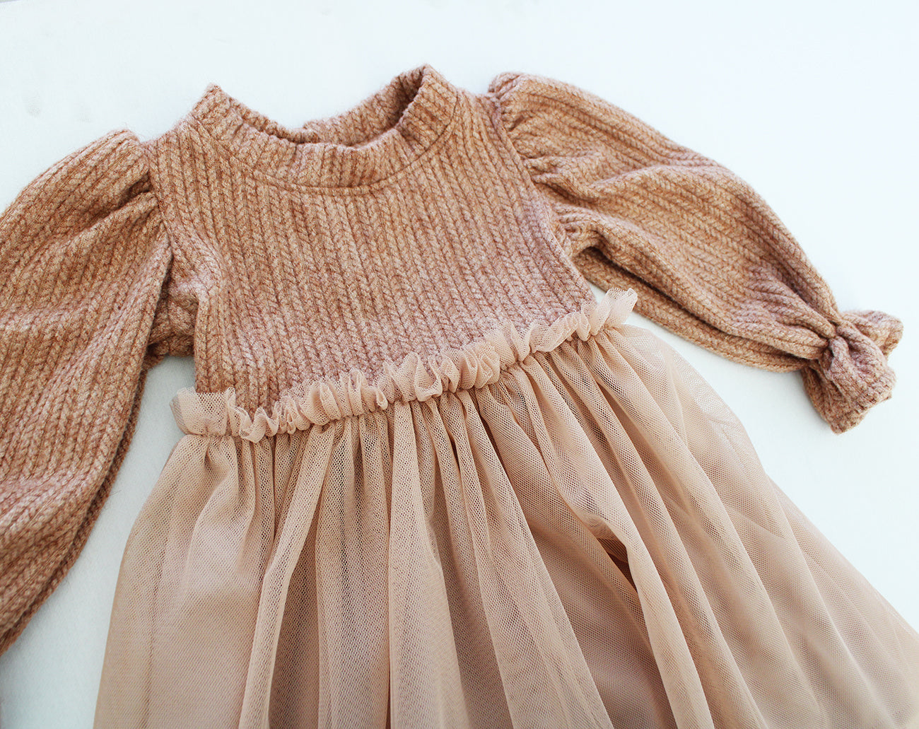 Aurelia Dress - Toffee (headband sold separately)