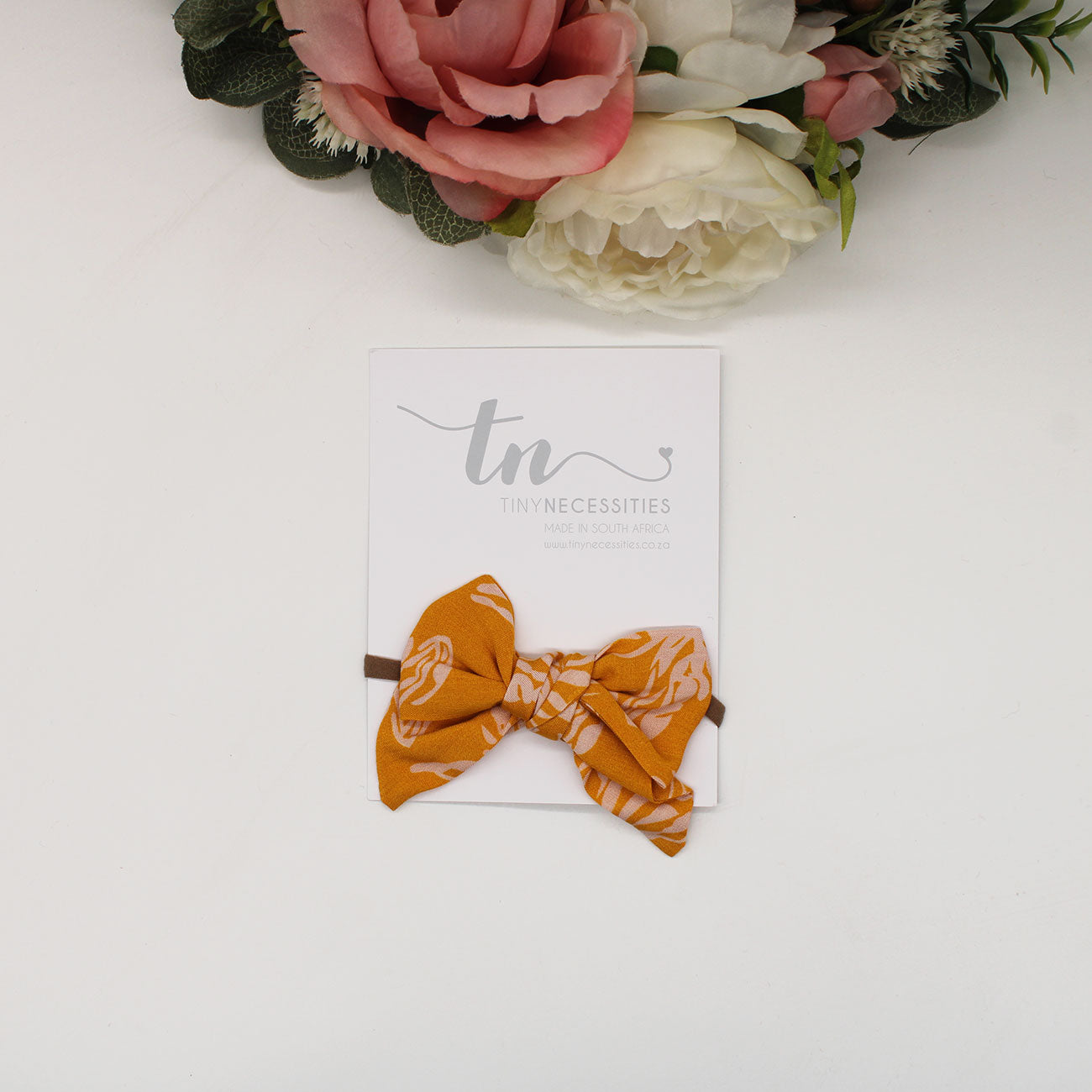 Yellow Floral Lecoco Headband