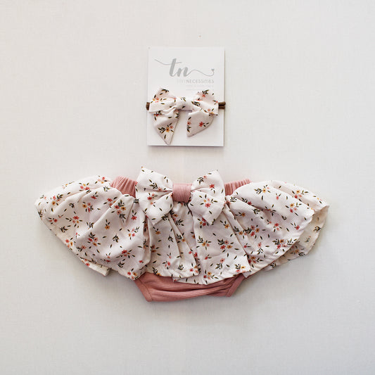 Meander Tutu Bloomer with Bow (headband sold separately)
