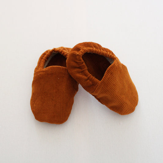 Boys Soft Sole Shoes - Brown