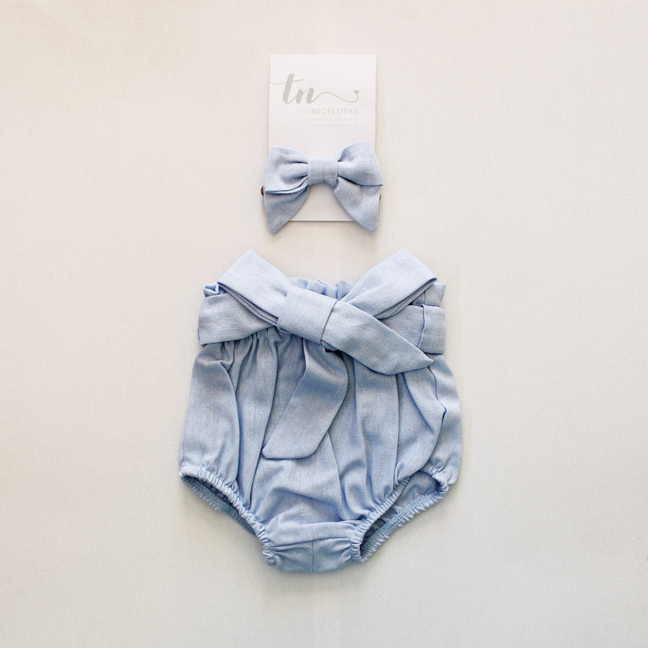 The Blue Blessing Bloomer with Belt (onesie + accessories sold separately)