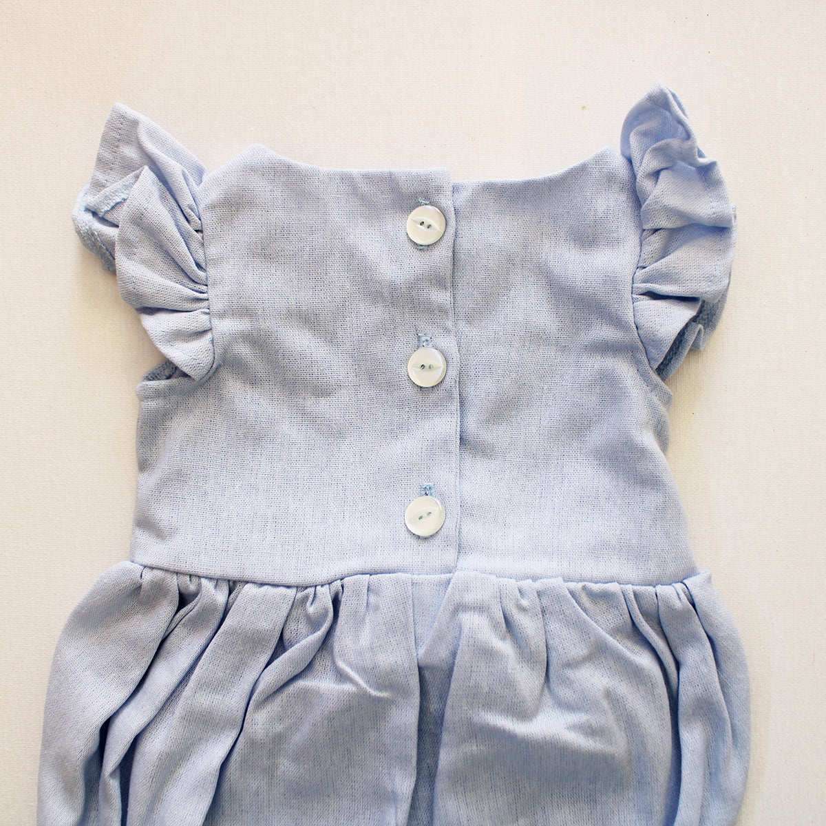Harper The Blue Blessing Romper (headband sold separately)