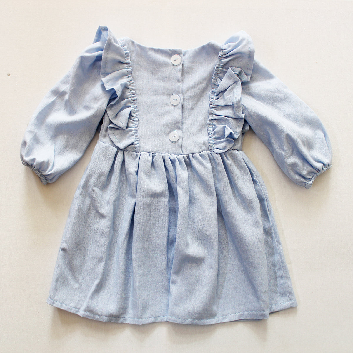Paisley Long Sleeve Dress - Blue Blessing