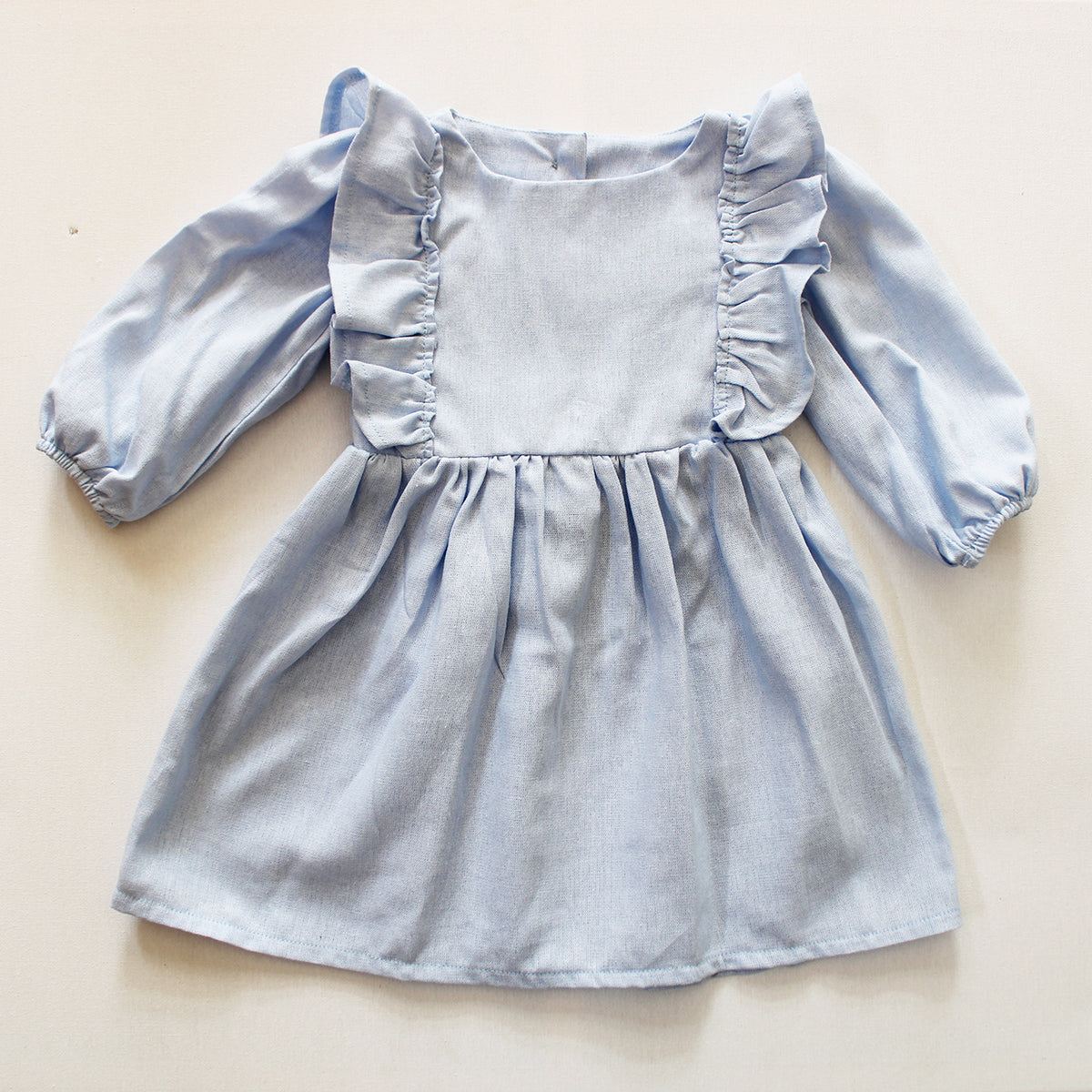 Paisley Long Sleeve Dress - Blue Blessing