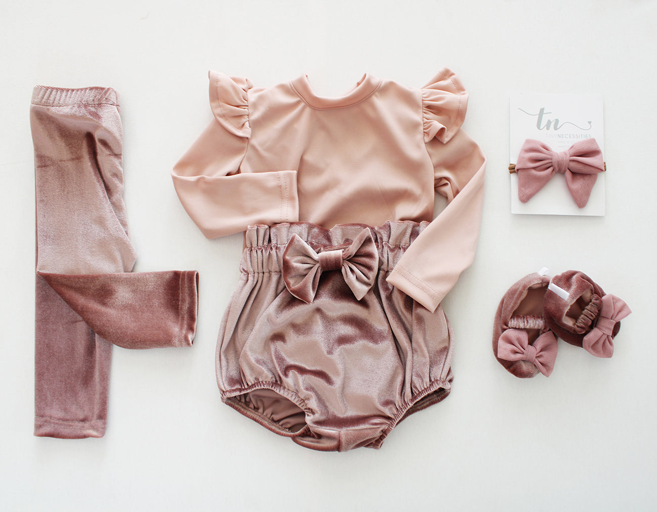Soft Sole Shoes - Curtsy Blush (all matching outfits sold separately)