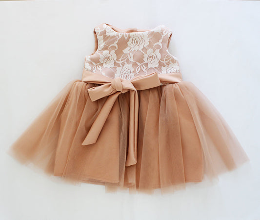 By Grace Dress - Champagne Pink