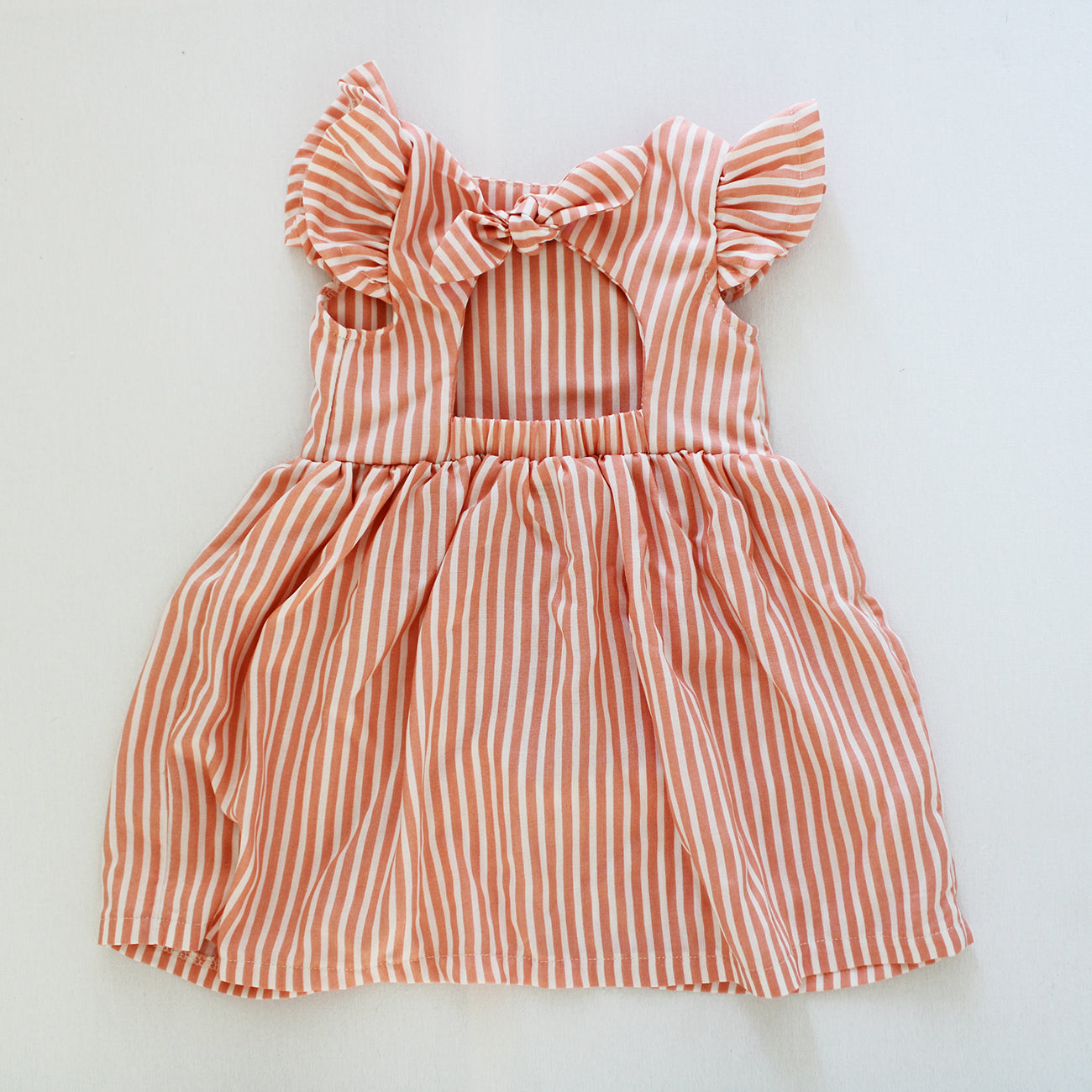 Open Back Frilly Dress - Ice cream Sundays (headband sold separately)