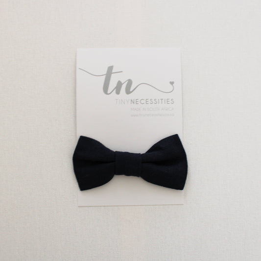 Deep Navy Bow Tie