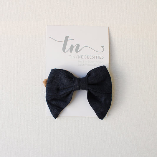 Deep Navy Nylon Headband