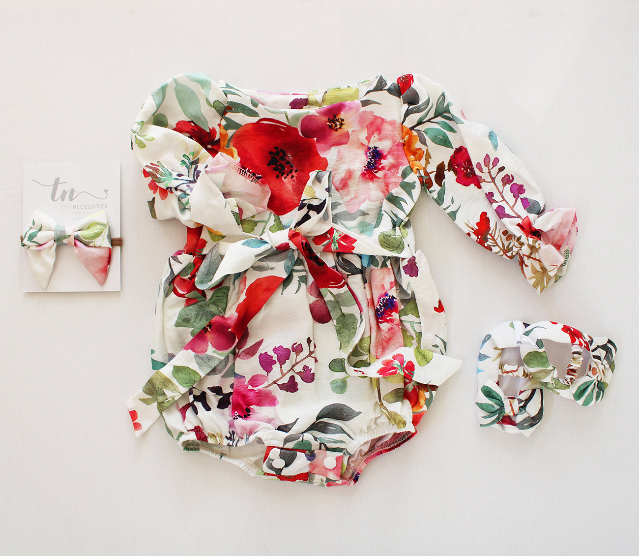The Daughter's Hymn - Long Sleeve Romper (all accessories sold separately) limited edition