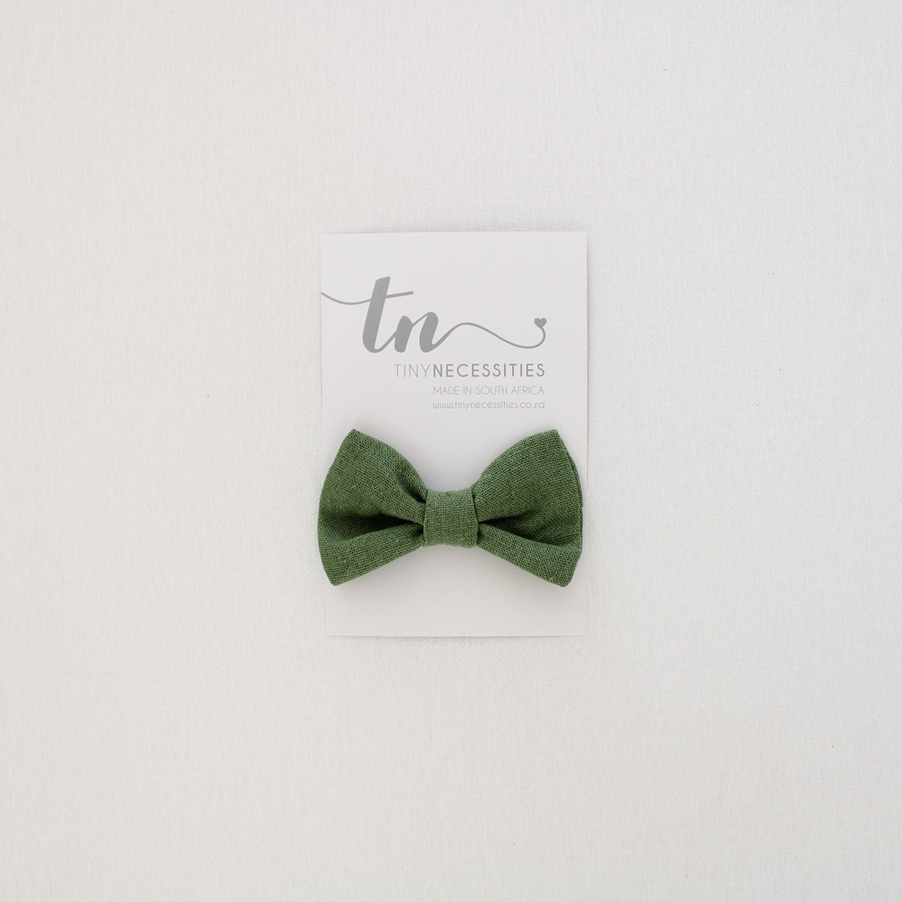 Olive Green Bow Tie