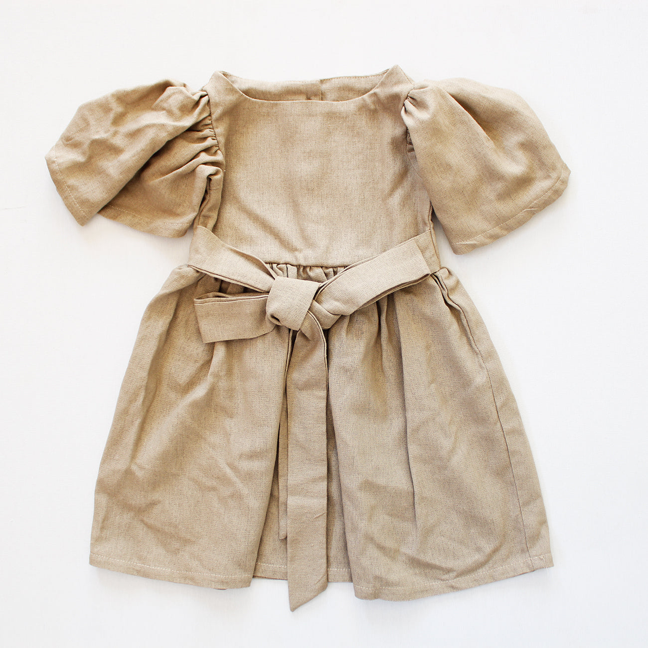 Magnolia Bell Sleeve Dress - Wheat Harvest