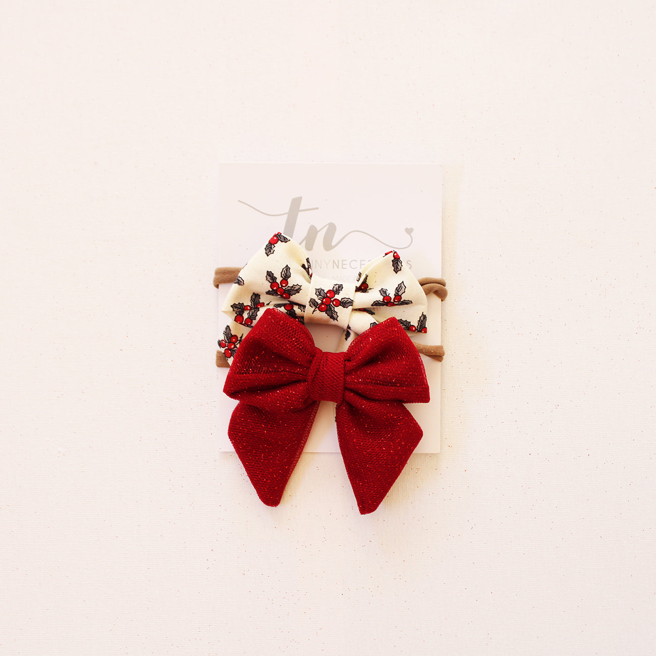 Holly Combo Nylon Headbands (2x headbands)