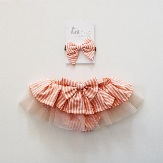 Ice Cream Sundays Tutu Bloomer with Bow (headband sold separately)