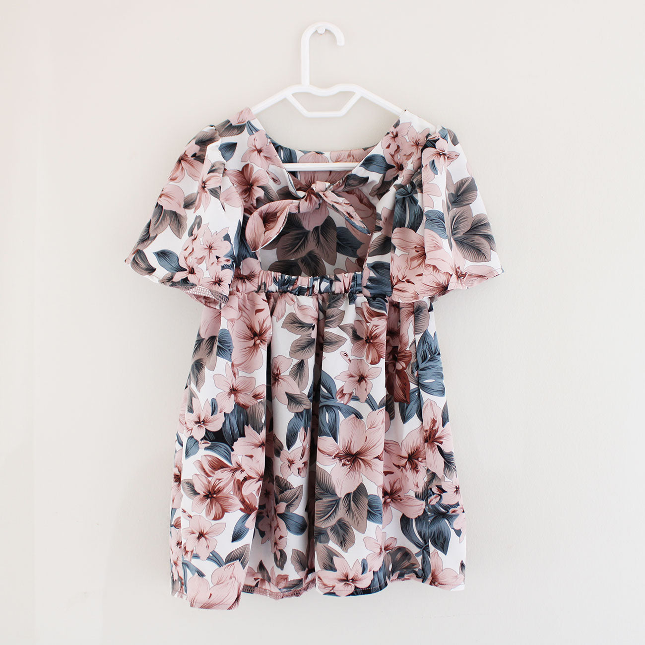 Open Back Bell Dress - Lily of the Valley