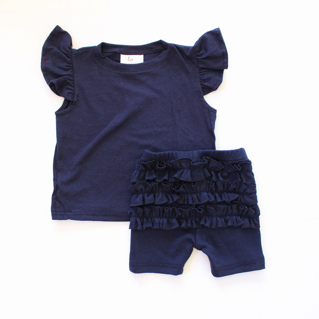 Frilly Bum Ski Pants - Navy (top sold separately)