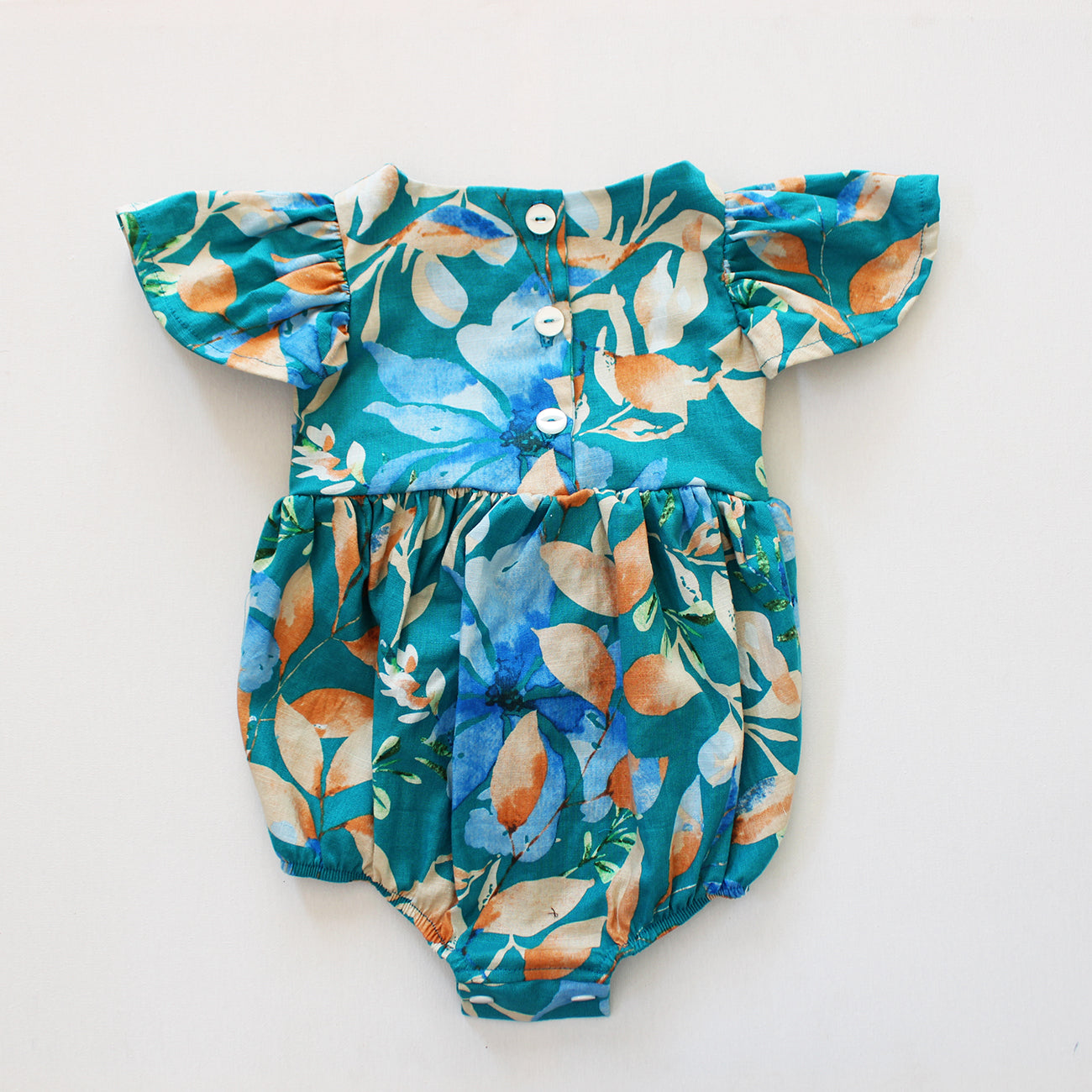 Magnolia Romper - Ocean Reef (headband sold separately) limited edition