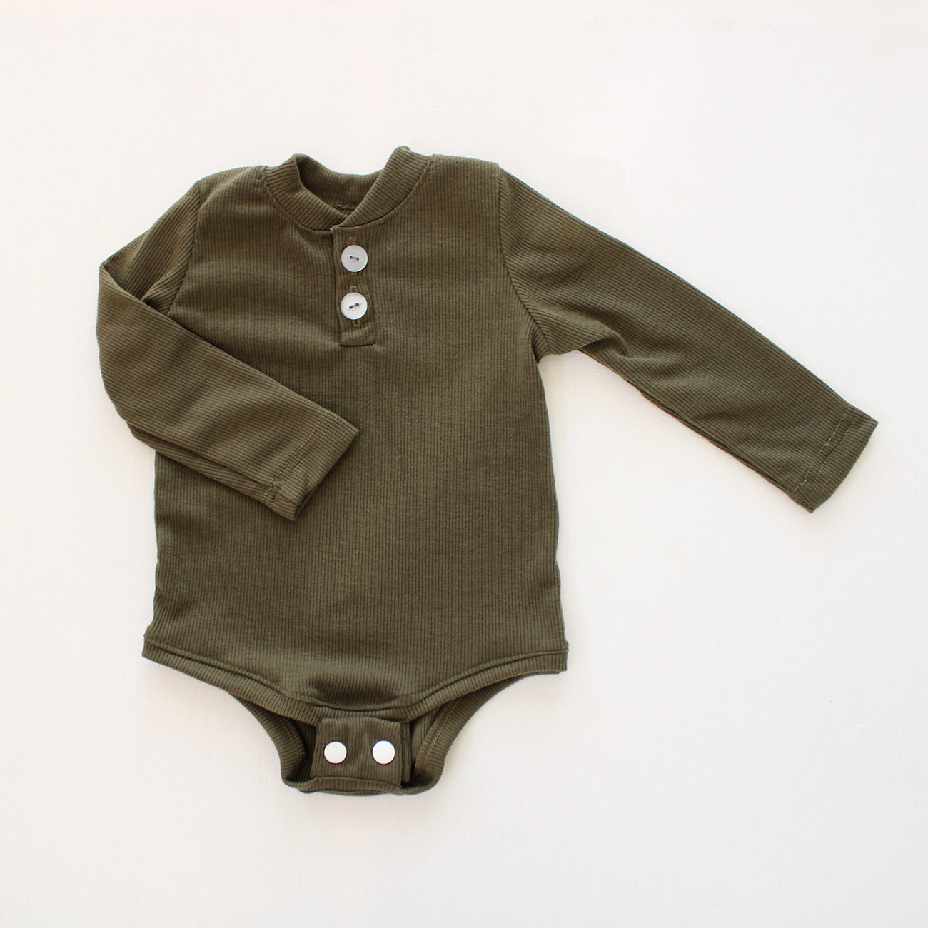 Long sleeve Onesie - Olive Branch (accessories sold separately)