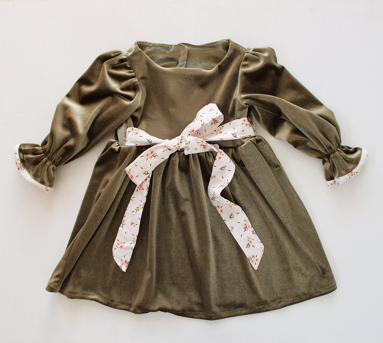 A moment in Thyme long sleeve Dress - (accessories sold separately) limited edition