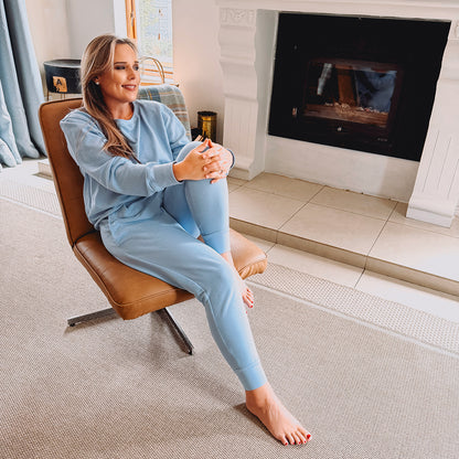 Womens Fleece Sweetpak - Powder Blue (sold as a set)