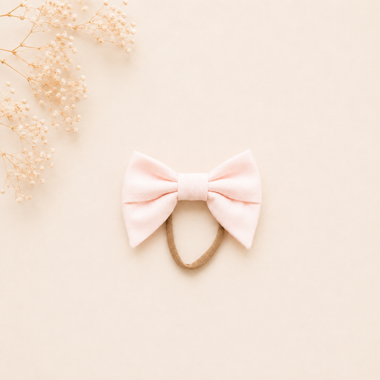 Light Pink Nylon Headband