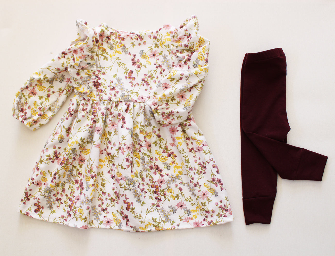 Plain Tights - Black Cherry