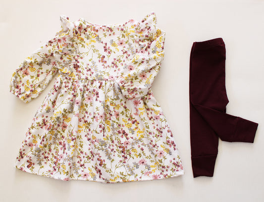 Plain Tights - Black Cherry