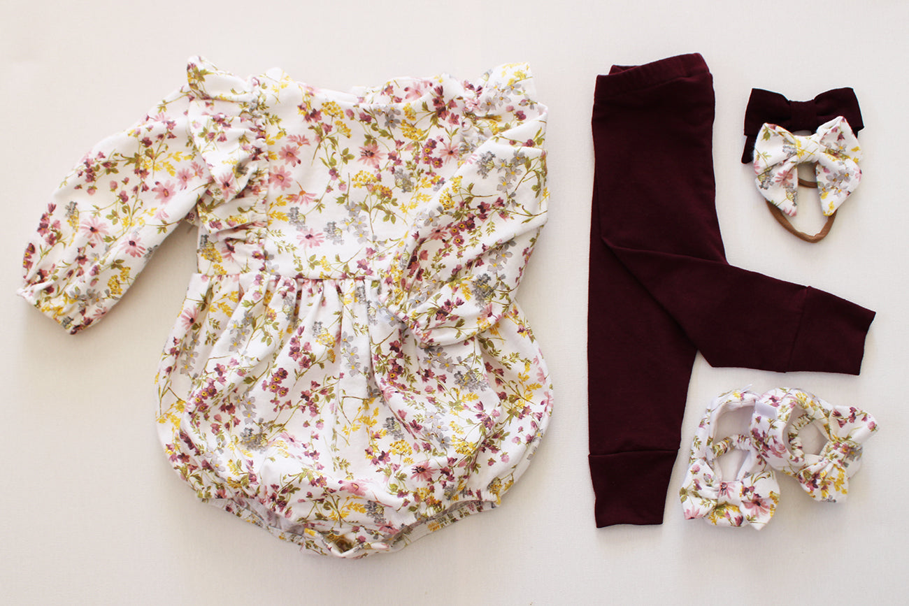 Plain Tights - Black Cherry