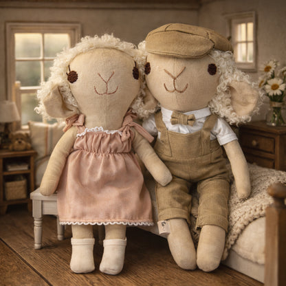 The Little Lamb - Wheat Harvest (matching baby boy items sold separately) 7 working days lead time