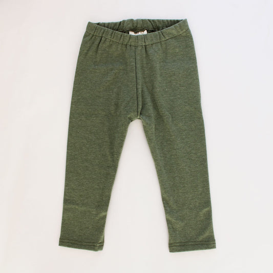 Plain tights - Khaki Green