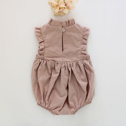 The Valley Romper - Dusty Pink
