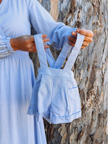 Womens Long Sleeve Maxi Tier Dress - The Blue Blessing