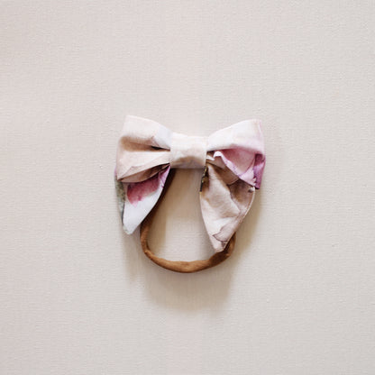 Peonies Nylon Headband