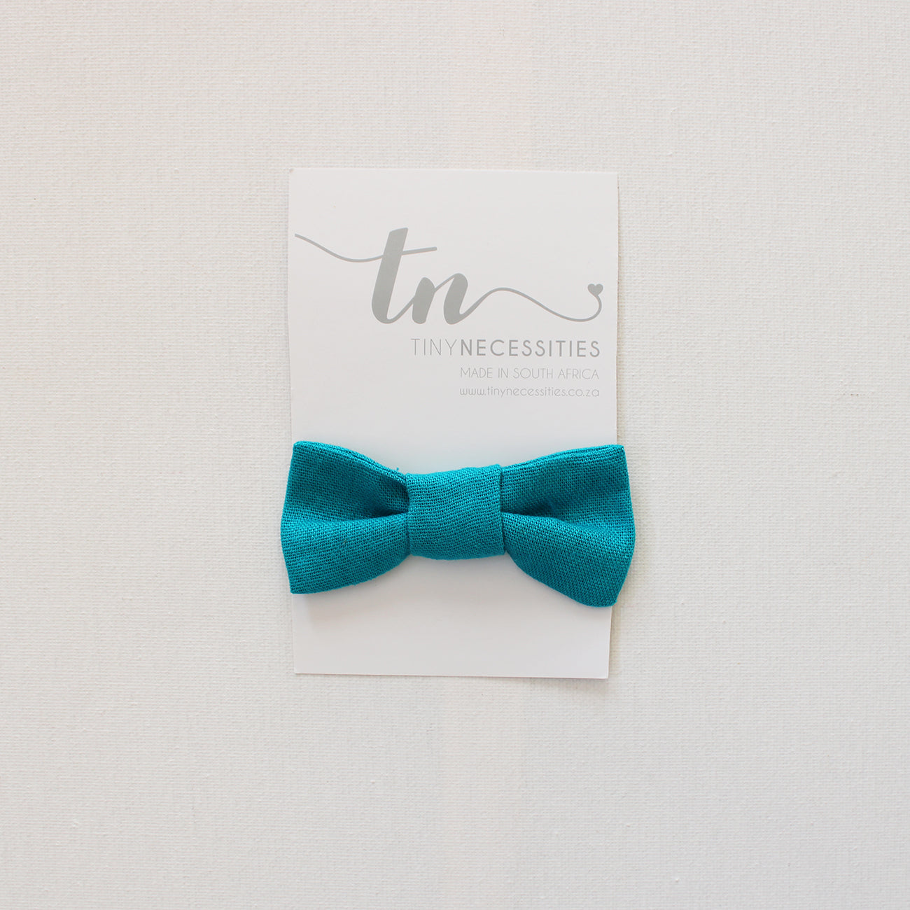 Aquamarine Bow Tie