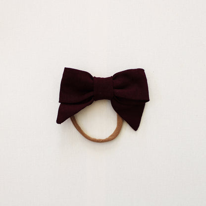 Black Cherry Nylon Headband