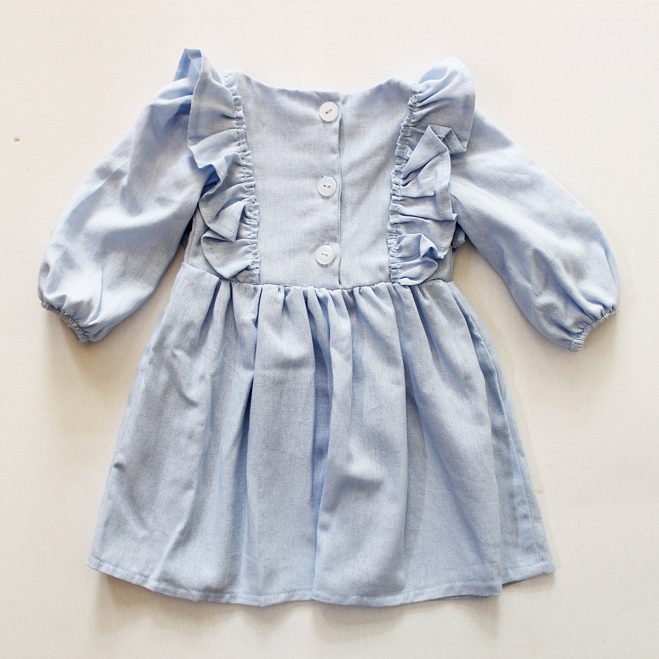 Paisley Long Sleeve Dress - Blue Blessing