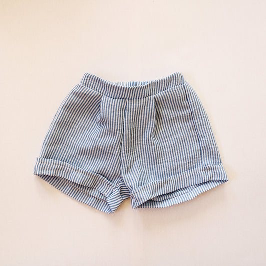 Blue Stripes shorts (accessories + onesie + waistcoat sold separately)