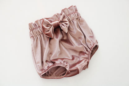 Curtsy Blush high waist Bloomer with bow (accessories sold separately) limited edition