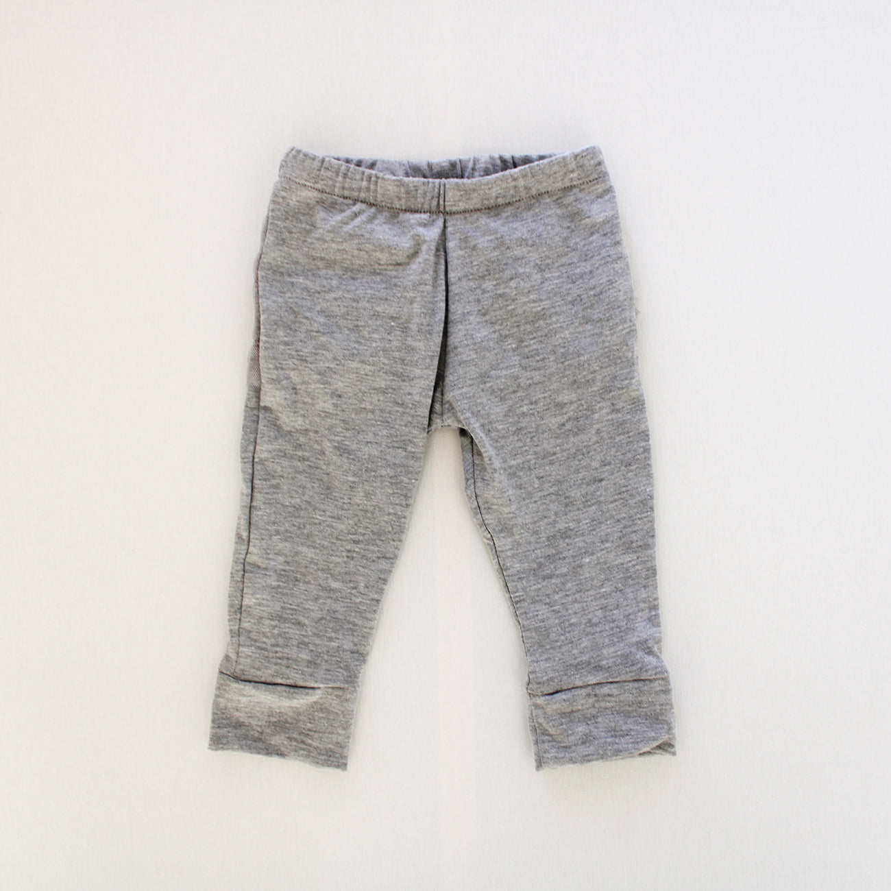 Plain Tights - Grey Melange (matching onesie/jersey sold separately)