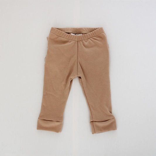 Plain Tights - Stone (matching onesie/jersey sold separately)