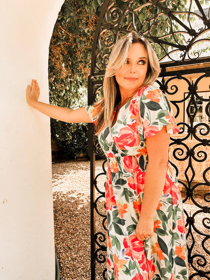 Womens Maxi Tier Dress - Ever After