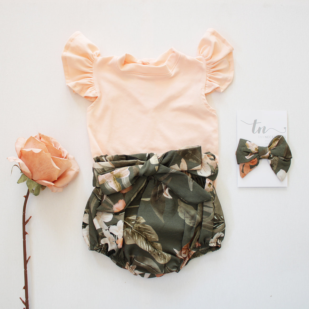Forest Haven high waist Bloomer with Belt (onesie + accessories sold separately)