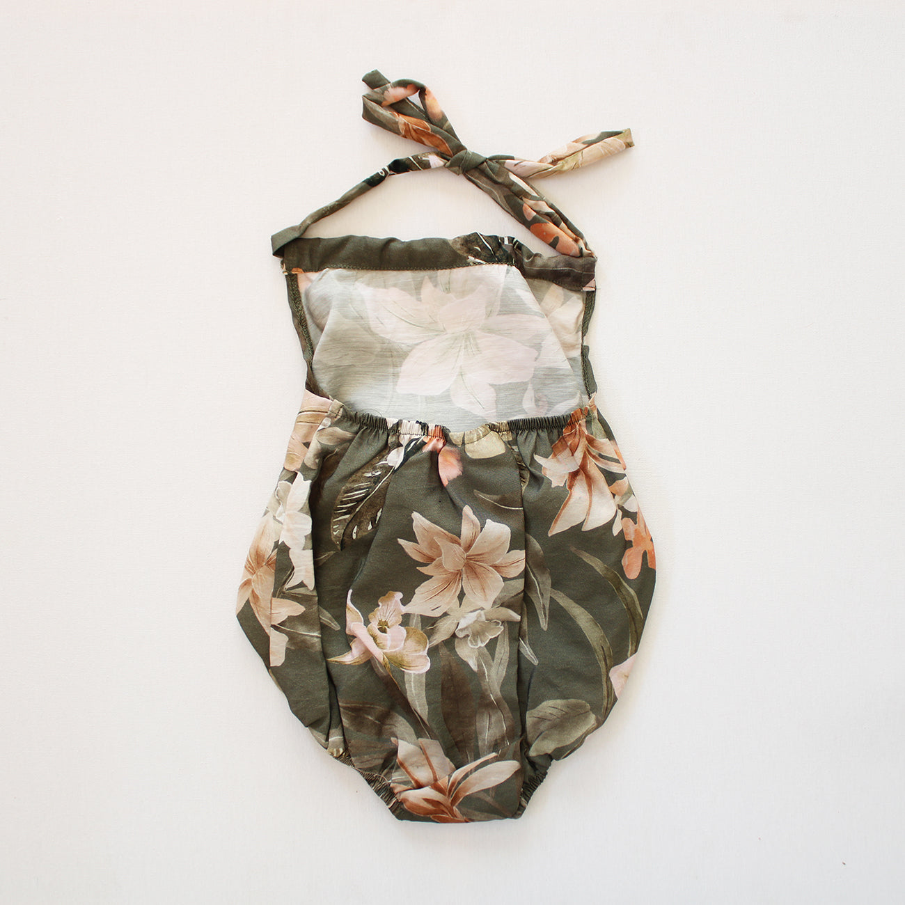 Halter-neck Romper - Forest Haven (headband sold separately)